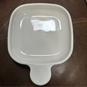 Vintage Corning‎ Ware P-185-B Grab It Sidekick 6" Sandwich Snack Plate